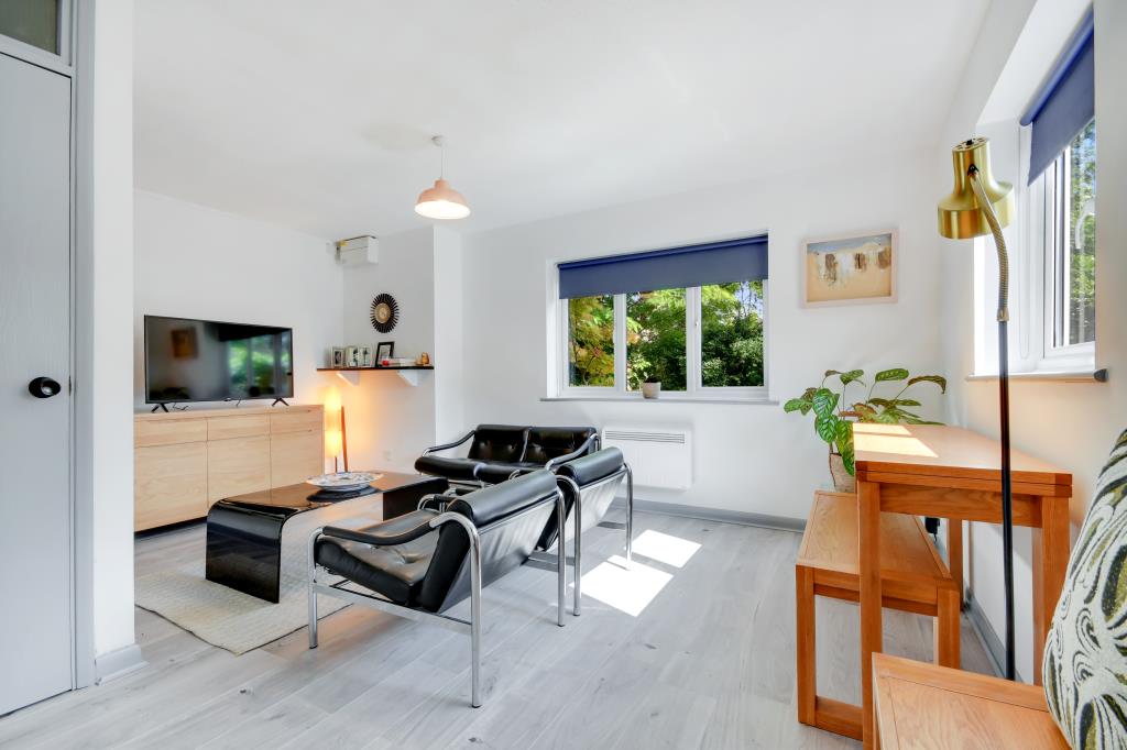 Lot: 106 - TWO-BEDROOM FLAT IN CITY CENTRE LOCATION - View of the living room